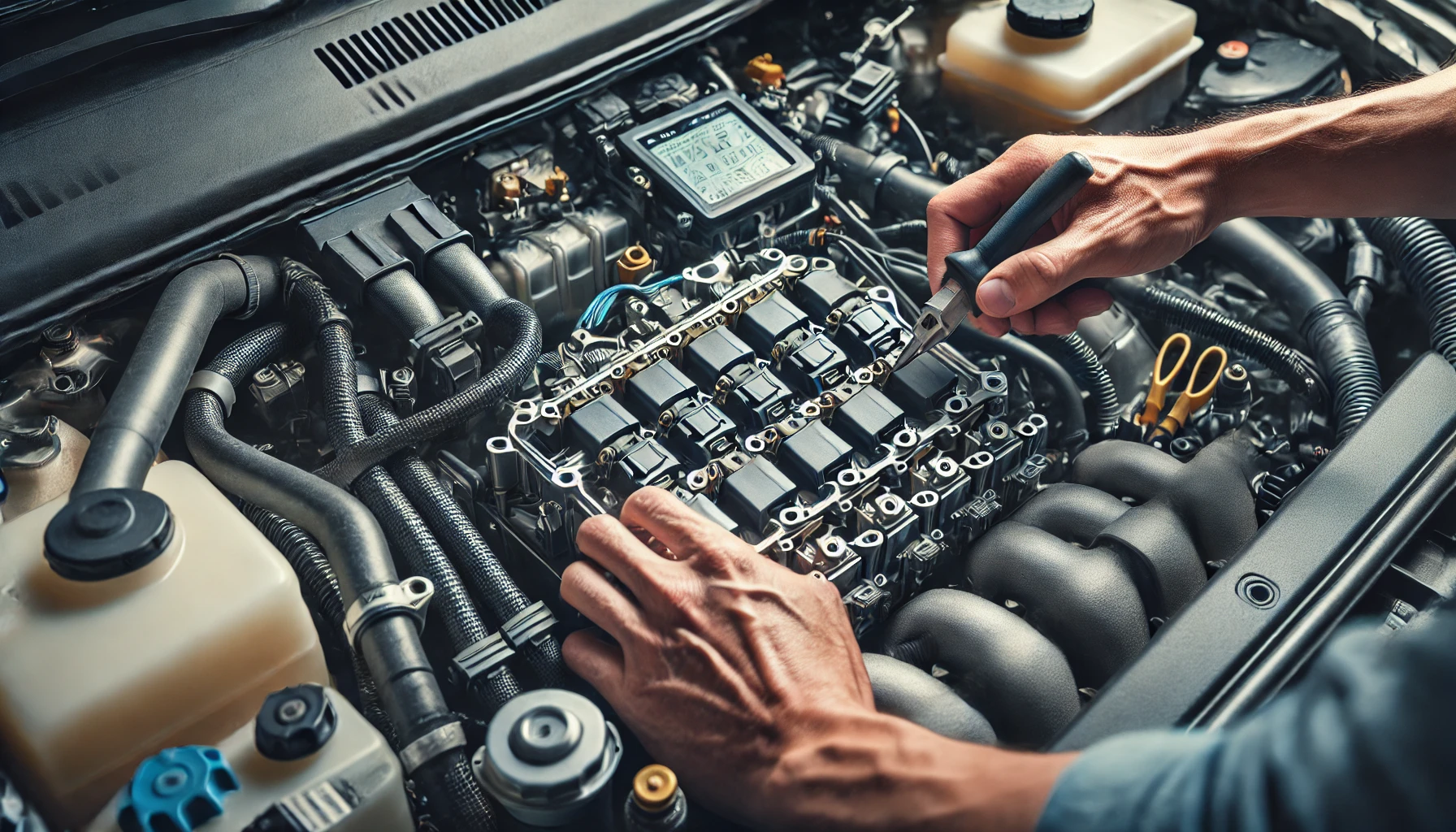 Substituição de Central de Injeção Eletrônica Automotiva