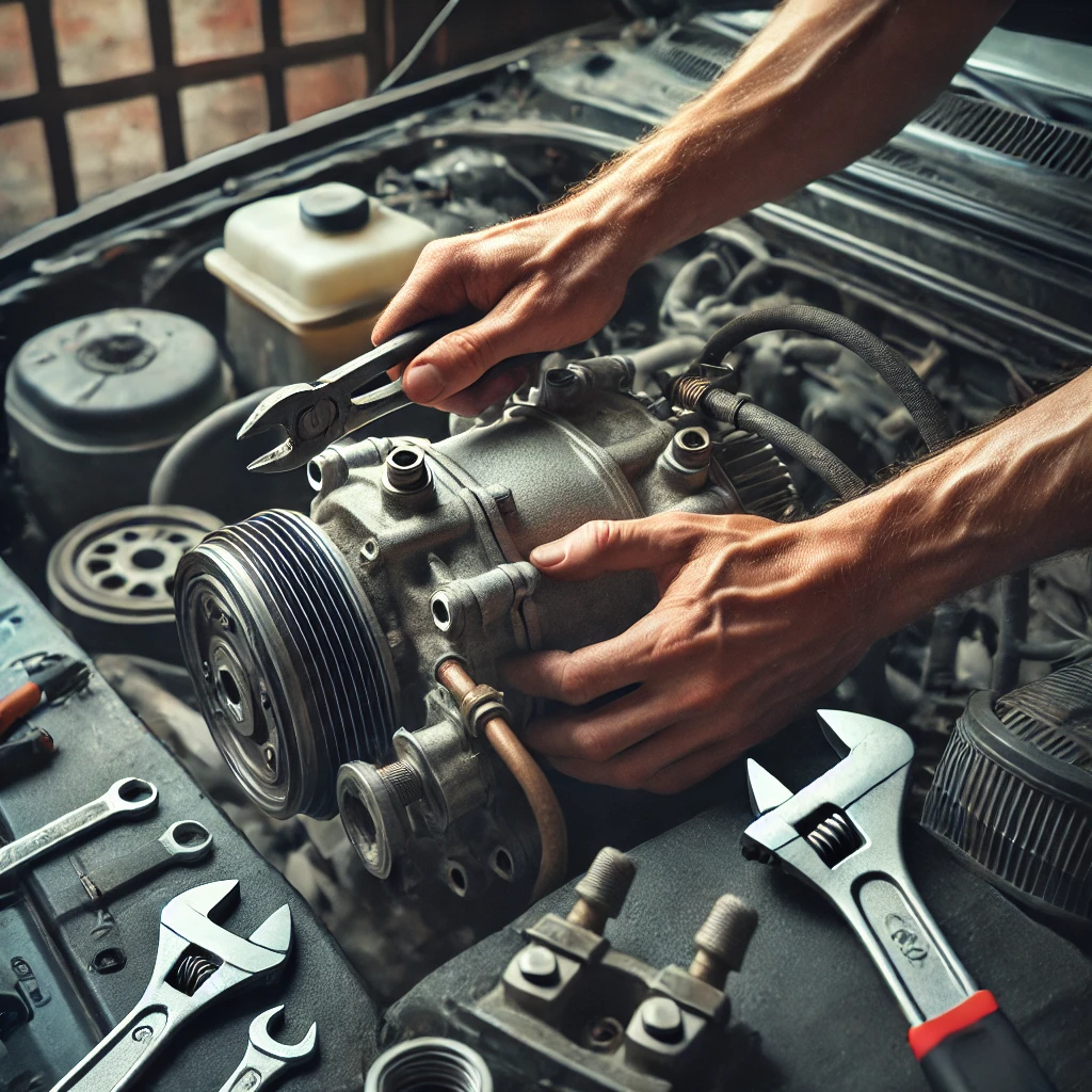 Como Realizar a Troca do Compressor do Ar Condicionado Automotivo Sorocaba SP