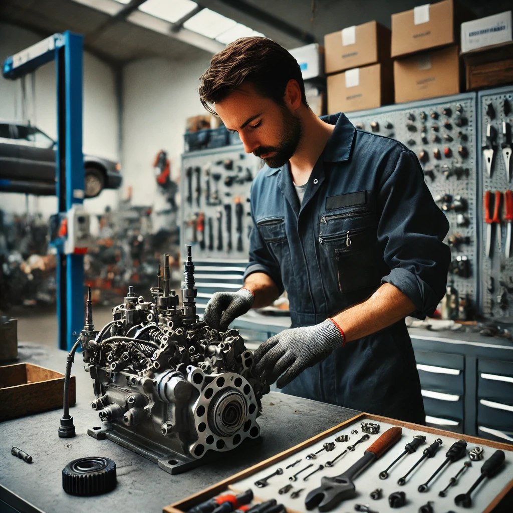 Reparo da Caixa de Direção Hidráulica em Carros a Diesel